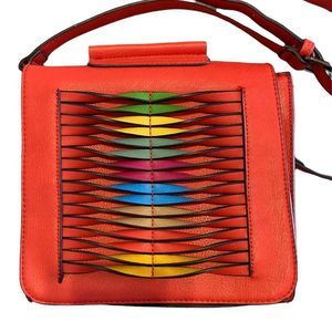 Mellow World Red Rainbow Purse